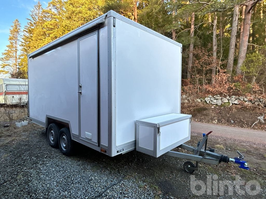 Remorcă furgon CO SLÄPET 2000 CARGO med bodel: Foto 8 Remorcă furgon CO SLÄPET 2000 CARGO med bodel: Foto 8