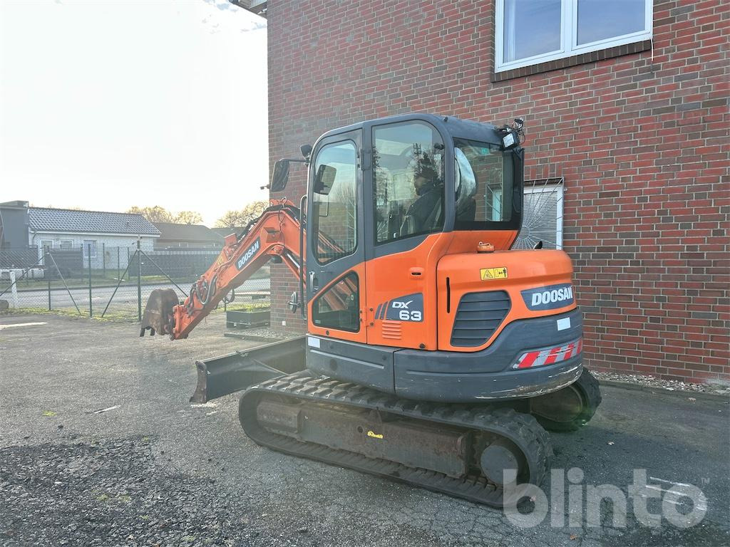 DOOSAN DX 63-3 (2018) - Mini excavator: Foto 2 DOOSAN DX 63-3 (2018) - Mini excavator: Foto 2