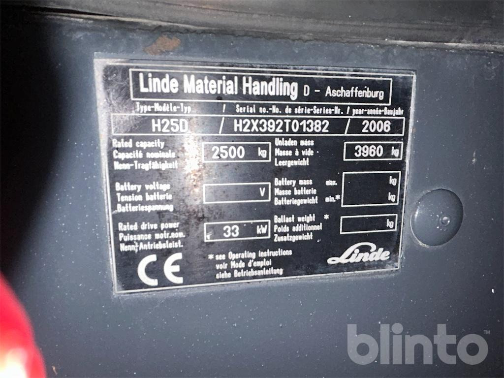 Linde H25 D - Motostivuitor: Foto 5 Linde H25 D - Motostivuitor: Foto 5