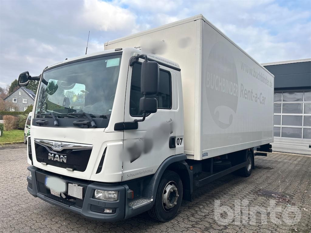 MAN TGL 8.180 mit Kofferaufbau (2016) - Camion furgon: Foto 1 MAN TGL 8.180 mit Kofferaufbau (2016) - Camion furgon: Foto 1