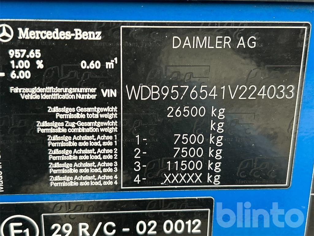 Mercedes/AMG 2633 ECONIC (2011) - Autogunoiere: Foto 5 Mercedes/AMG 2633 ECONIC (2011) - Autogunoiere: Foto 5