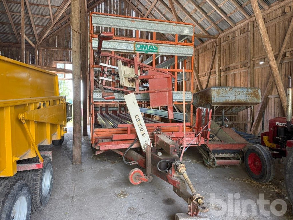 Omas CB170 S - Remorcă agricolă, Echipamente pentru furaje: Foto 1 Omas CB170 S - Remorcă agricolă, Echipamente pentru furaje: Foto 1