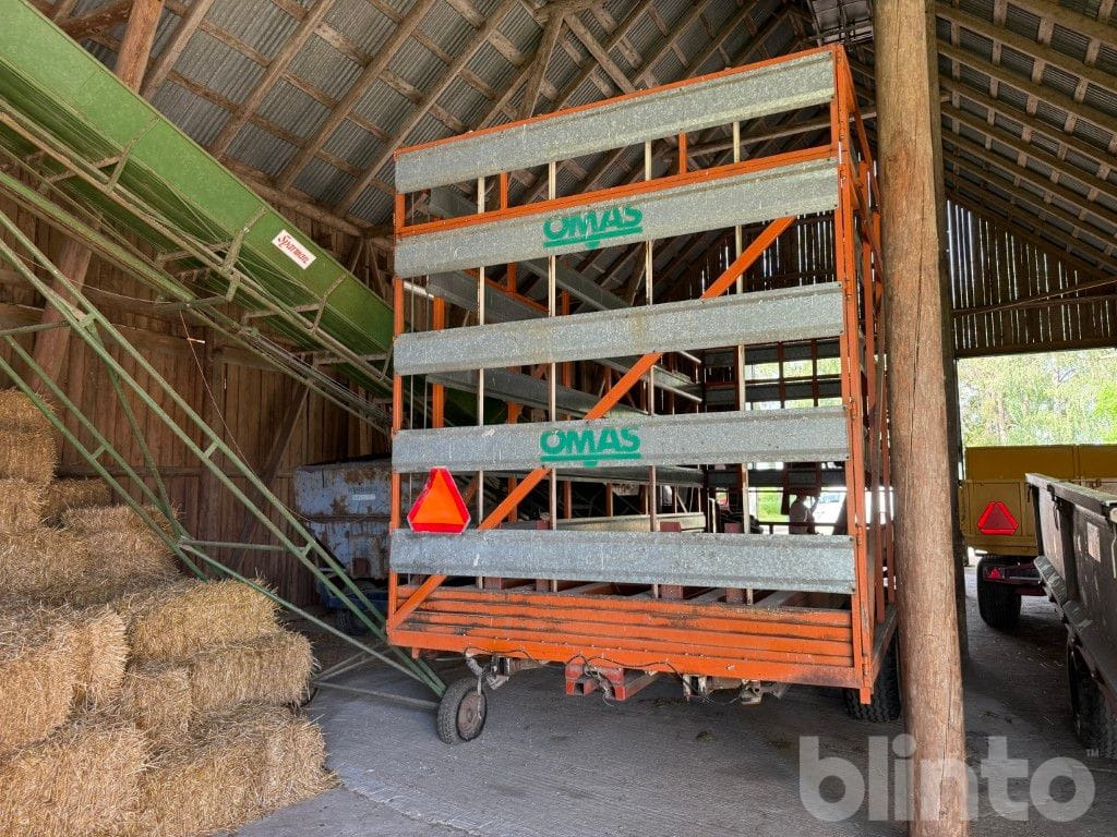Omas CB170 S - Remorcă agricolă, Echipamente pentru furaje: Foto 4 Omas CB170 S - Remorcă agricolă, Echipamente pentru furaje: Foto 4