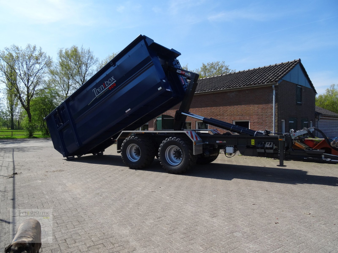 Toplift Staja TS 1862 - Remorcă abroll/ Skiploader: Foto 3 Toplift Staja TS 1862 - Remorcă abroll/ Skiploader: Foto 3