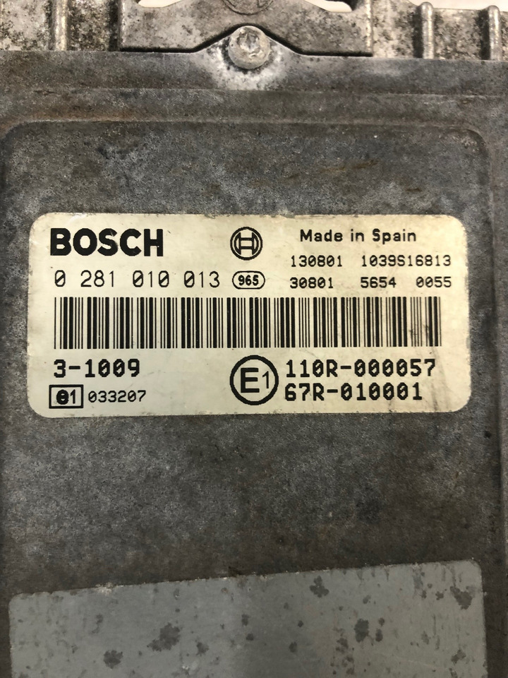 CENTRALINA CNG - RIF. BOSCH 0281010013 - RIF. MAN 51258037402 - Calculator de bord: Foto 2 CENTRALINA CNG - RIF. BOSCH 0281010013 - RIF. MAN 51258037402 - Calculator de bord: Foto 2