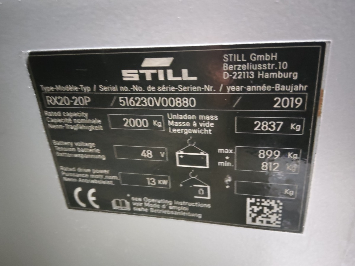 STILL RX20-20P - Electrostivuitor: Foto 5 STILL RX20-20P - Electrostivuitor: Foto 5