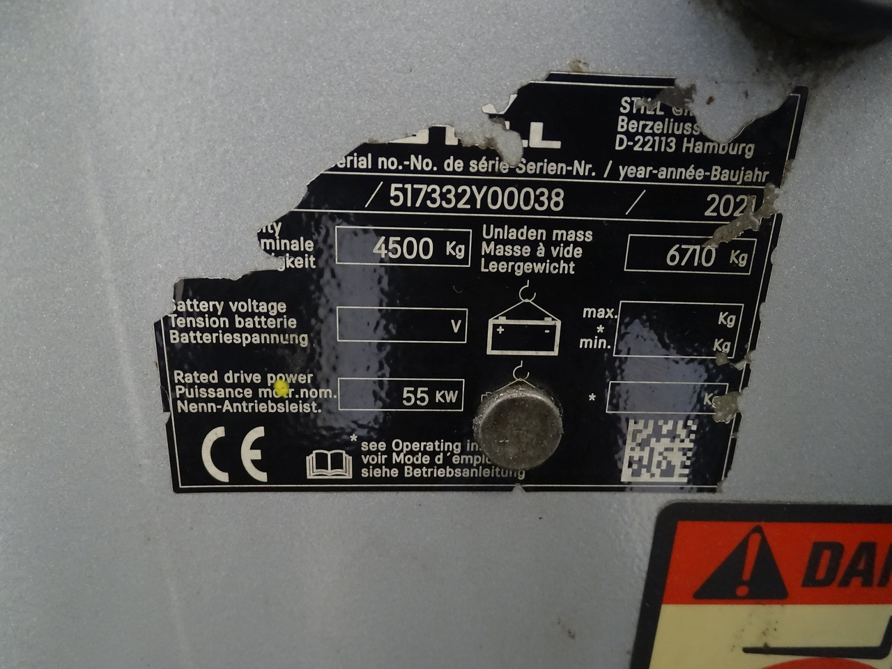 Still RX70-45 - Stivuitor diesel: Foto 5 Still RX70-45 - Stivuitor diesel: Foto 5