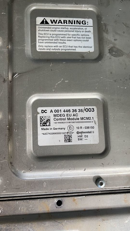 Mercedes Atego Euro 6 MCM2 A0014463635 OM934 - Calculator de bord pentru Camion: Foto 4 Mercedes Atego Euro 6 MCM2 A0014463635 OM934 - Calculator de bord pentru Camion: Foto 4