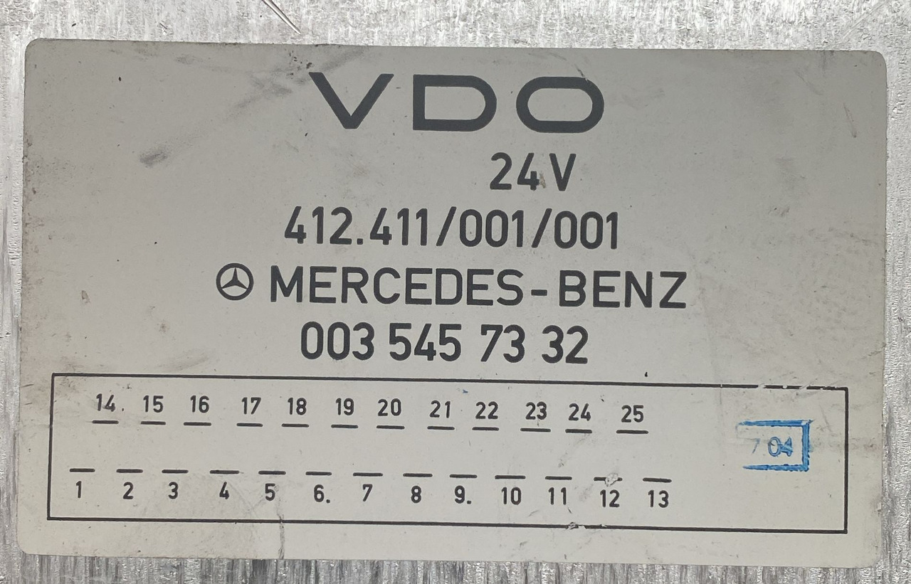 VDO MERCEDES ACTROS 0035457332 - Calculator de bord: Foto 4 VDO MERCEDES ACTROS 0035457332 - Calculator de bord: Foto 4