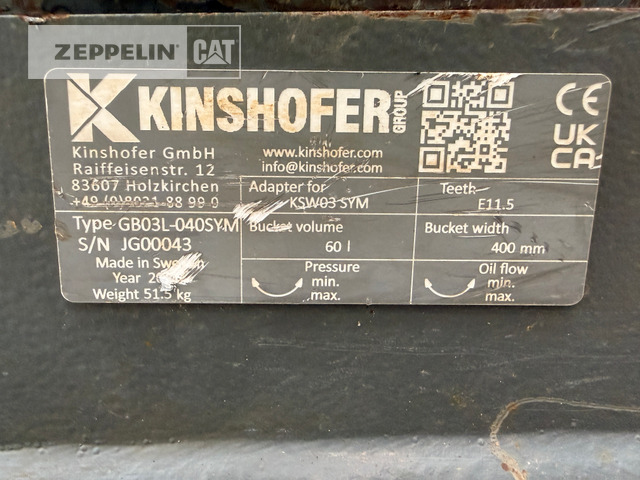 Mini excavator Cat 303.5CR-07: Foto 11 Mini excavator Cat 303.5CR-07: Foto 11