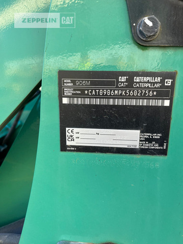 Cat 906M - Încărcător frontal pe pneuri: Foto 5 Cat 906M - Încărcător frontal pe pneuri: Foto 5