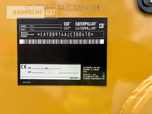 Cat 914-14A - Încărcător frontal pe pneuri: Foto 2 Cat 914-14A - Încărcător frontal pe pneuri: Foto 2