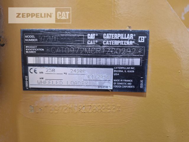 Încărcător frontal pe pneuri Cat 972MXE: Foto 34