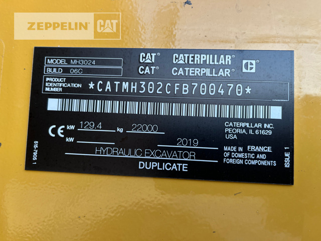 Cat MH3024-06C - Excavator pentru manipulare de materiale: Foto 2 Cat MH3024-06C - Excavator pentru manipulare de materiale: Foto 2