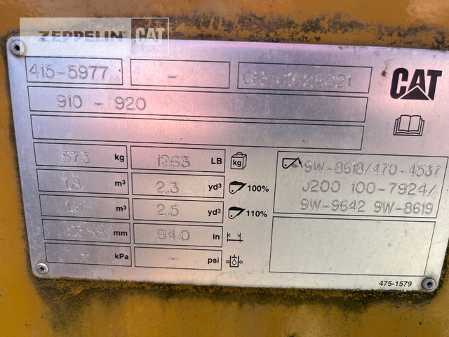 Cat Schaufel Cat 918M - Cupă incărcător pentru Utilaje constructii: Foto 4 Cat Schaufel Cat 918M - Cupă incărcător pentru Utilaje constructii: Foto 4
