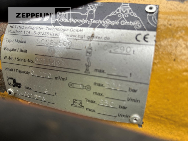 Hydraulik-Greifer-Technologie Greifer ZZ2-400 - Cupa graifer: Foto 4 Hydraulik-Greifer-Technologie Greifer ZZ2-400 - Cupa graifer: Foto 4