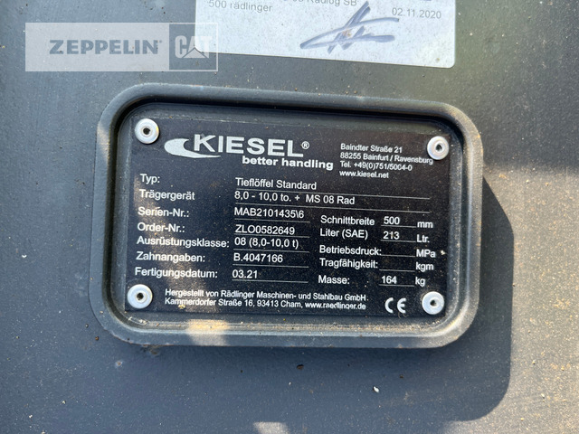 Komponenten TL500 Zähne MS08 - Cupă excavator: Foto 5 Komponenten TL500 Zähne MS08 - Cupă excavator: Foto 5