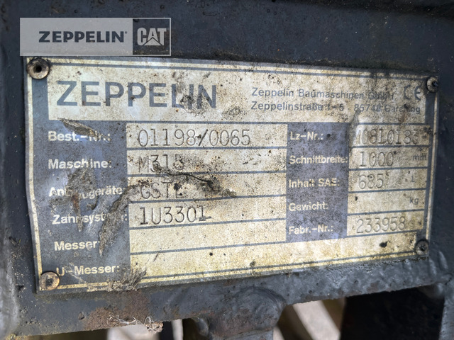 Zeppelin Sieblöffel MS10 - Cupă pentru sortarea: Foto 3 Zeppelin Sieblöffel MS10 - Cupă pentru sortarea: Foto 3