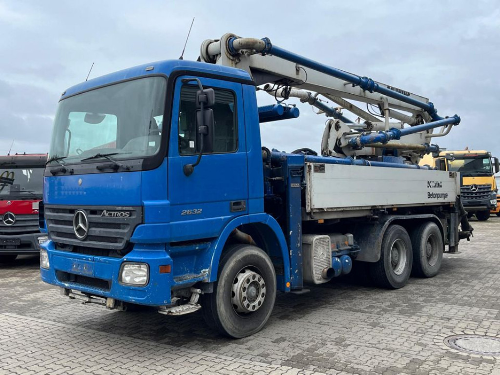 MERCEDES-BENZ Actros 2632 6x4 Betonpumpe Schwing 24m - Autopompă de beton: Foto 1 MERCEDES-BENZ Actros 2632 6x4 Betonpumpe Schwing 24m - Autopompă de beton: Foto 1