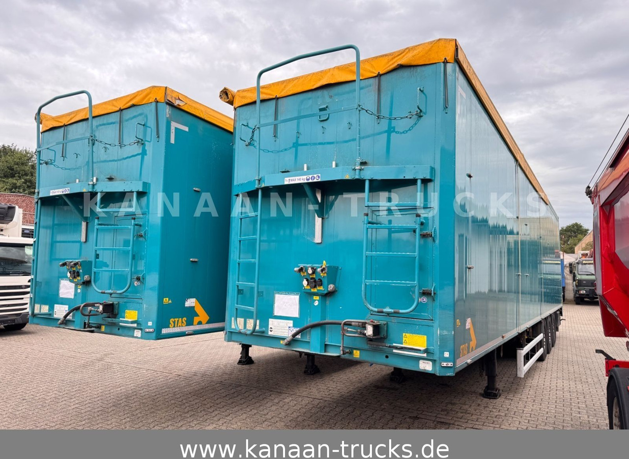 Stas S 300 ZX Walkingfloor Schubboden 2 x Vorhanden - Semiremorcă cu podea culisantă: Foto 1 Stas S 300 ZX Walkingfloor Schubboden 2 x Vorhanden - Semiremorcă cu podea culisantă: Foto 1